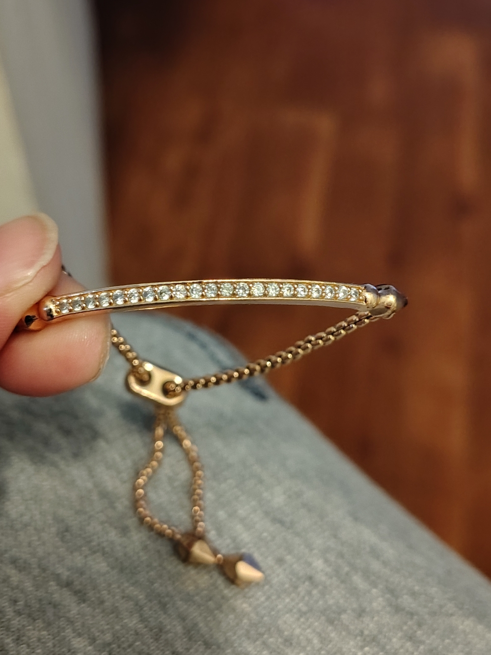 Kendra Scott Ott Pavé Bar Slider Bracelet